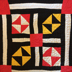 UNIQUE PATCHWORK AND APPLIQUE CUSHIONS MADE BY HINDU MEGHWAR, PAKISTAN.
