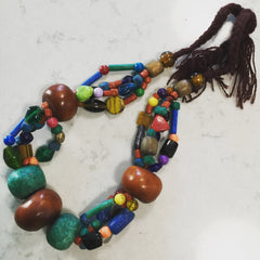 Berber necklace from Rissani, Sahara desert, Morocco